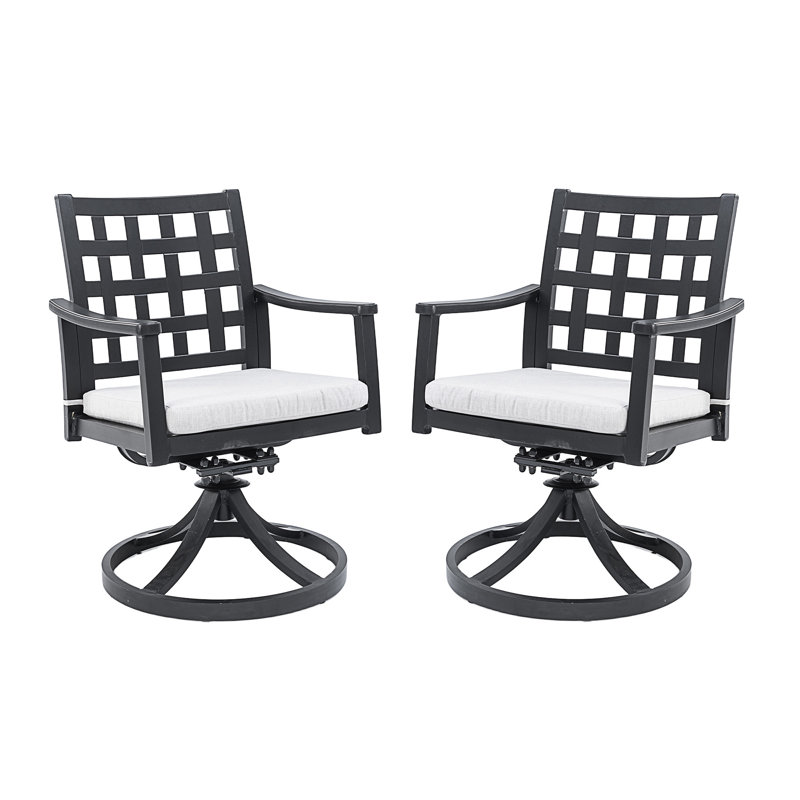 Bascules pivotantes de salle à manger en aluminium coulé 2 pièces Modern Modern Classic