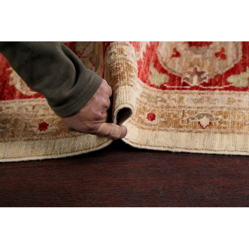 One-of-a-Kind 8'10" X 12'1" New Age Wool Area Rug in