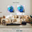 Fier paon bleu Brampt-109368218