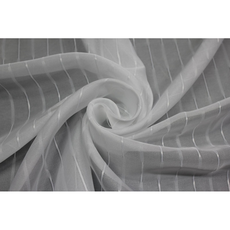 Morenci Pencil Pleat Semi Sheer Curtain, 175 x 600cm
