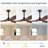 52'' Ceiling Fan With Remote Control And Light Kit Included