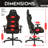Techni Sport TS-F44 Fabric Ergonomic High Back Racer Style PC Gaming Chair