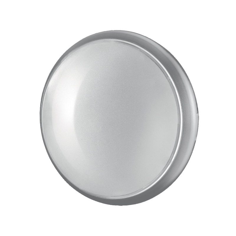 Wall Light, Grey, 10.25" H x 10.25" W