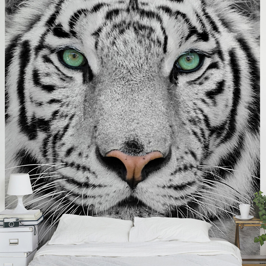 Tapete Weißer Tiger 1.92m L x 192cm B