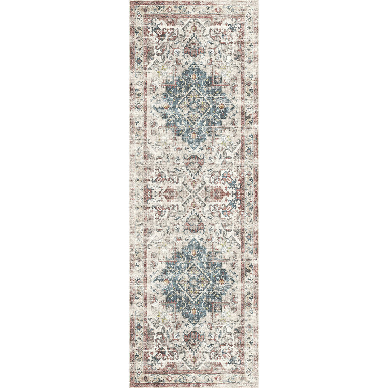 Duffy Oriental Area Rug Set, Runner 60 x 180cm