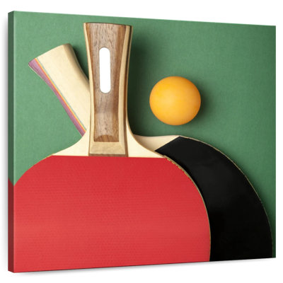 Raquettes et balle de tennis de table Sireci