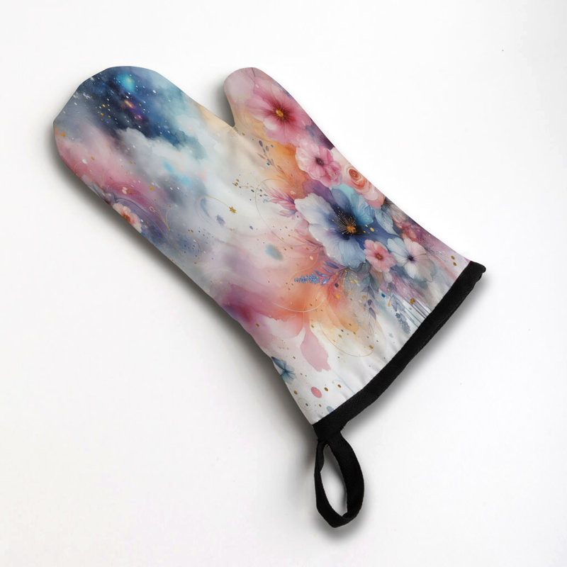Gentle Splashes Oven Mitt Cotton Twill