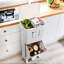 Vertical Waste Bin With Dual Compartments & Pedal – Dry & Wet Trash Separator With Wheels – Slim, Durable Recycling Container For Compact Kitchens, Homes & Workspaces-117186080