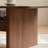 Simple black walnut solid wood coffee table