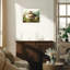 Art mural en toile sans cadre 24 po x 18 po Trumpeter Swan