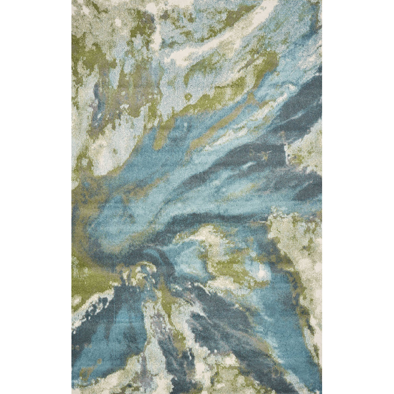 Tapis bleu sarcelle / bleu Chaqueta