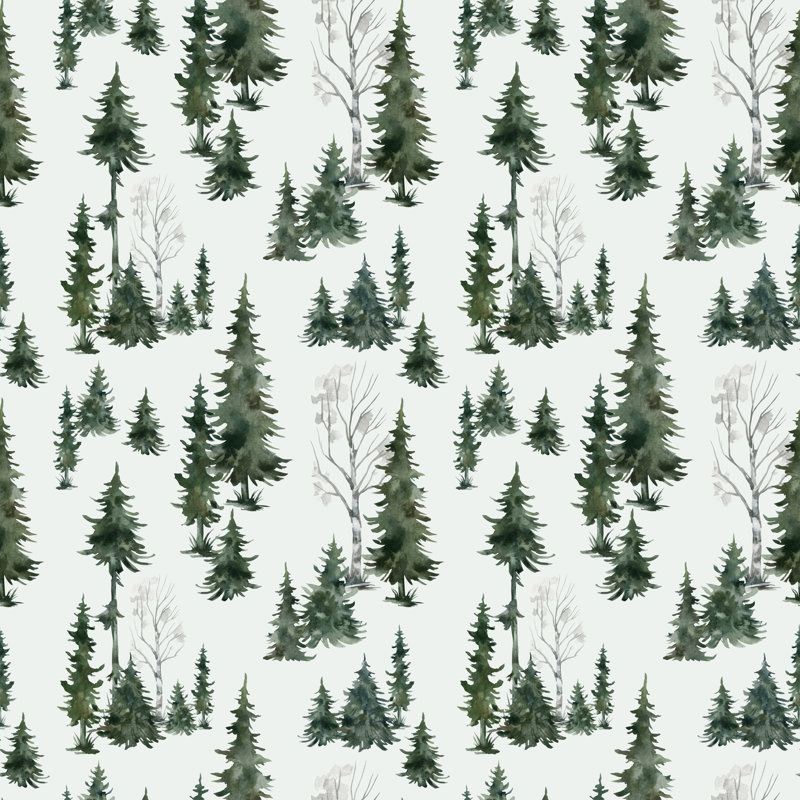 Watercolour Pattern by Ekaterina Kreker - Wrapped Canvas Print, 76cm H x 76cm W x 3.8cm D
