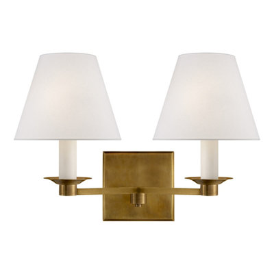 Ralph Lauren Evans Double Arm Sconce