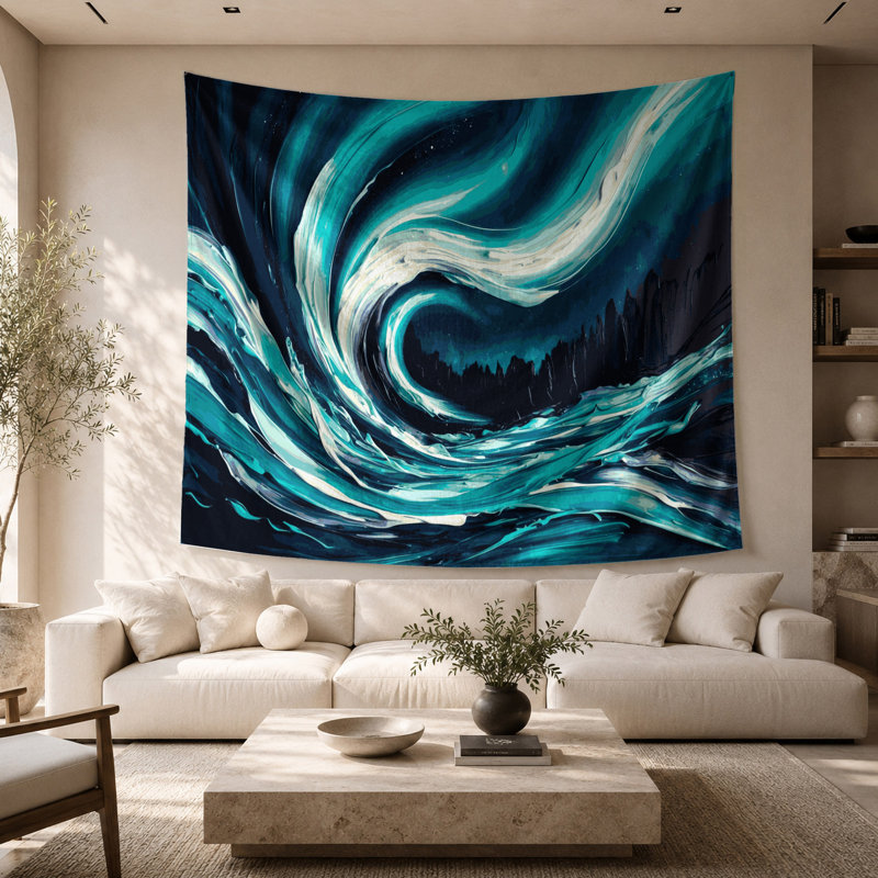 Tapisserie murale Space Aurora, 26 po x 36 po