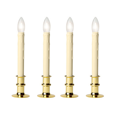 Dual Intensity Battery LED Window Candle