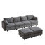Canapé modulaire en velours côtelé Sectiona-1355213153