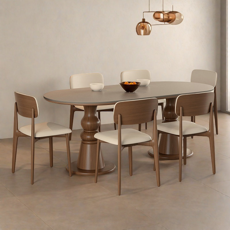 Small apartment quality dining table and chair, H 29,5 po x L 78,7 po x l 35,4 po