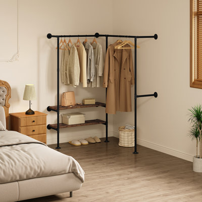 Abbegayle 128cm Clothing Rack