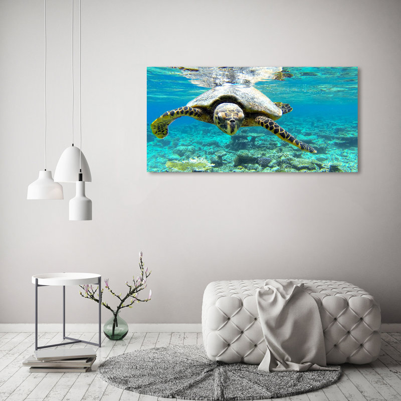 Sea Turtle - Wrapped Canvas Print