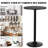 Pompen Round Metal Base Dining Table