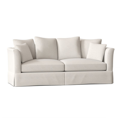 Charlene 85'' Slipcovered Sleeper Sofa