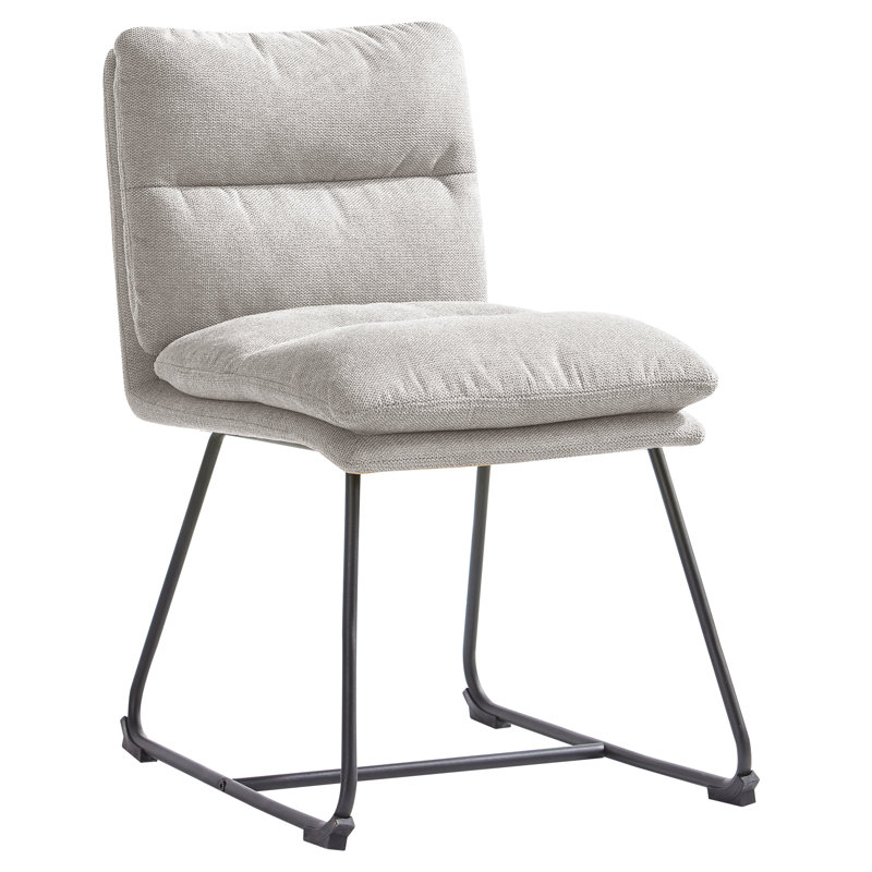 Chaise d'appoint Jed, Lin beige