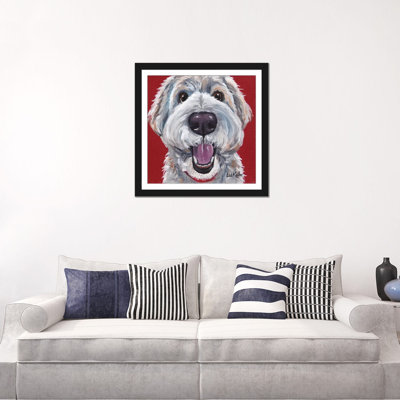" Golden Doodle " Graphic Art Print