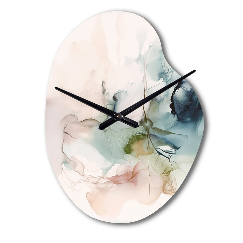 Horloge murale asymétrique moderne Lefrancois, Petit