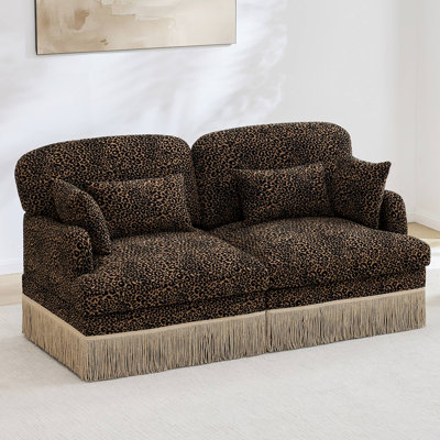 Canapé Comfy Chenille Leopard