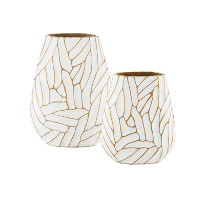 Ensemble de 2 vases Anika