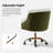 Doreen Velvet Hand-Curated Task Chair-92611833