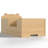 Bear-Shaped Toddler Floor Bed for Ages 3-6, Safe Pine Wood Cot with Rounded Corners,Natural-1297652007