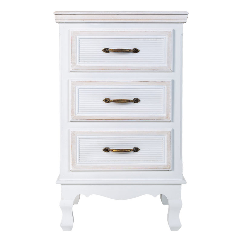 German 41cm W Bedside Table
