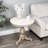 Aberdale End Table with Marble Top-61878039
