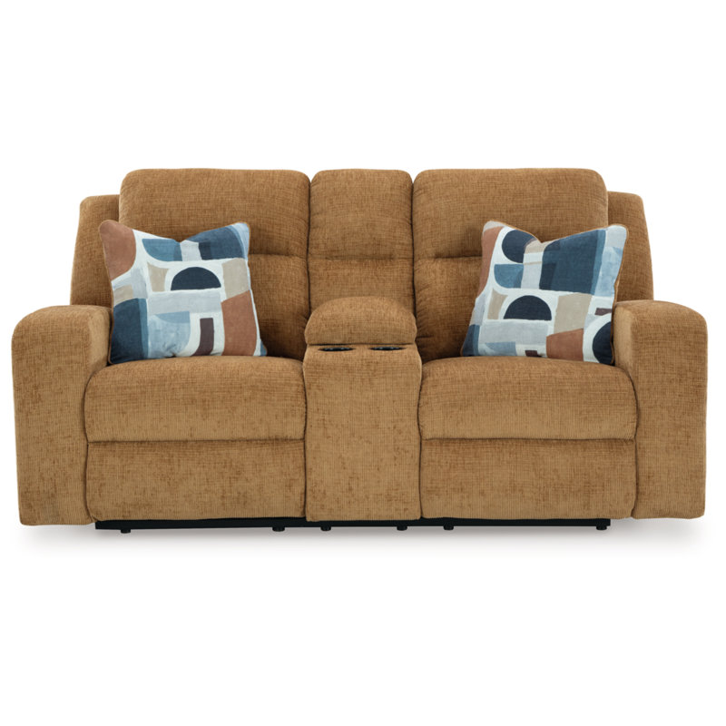 Jhanae Reclining Loveseat With Console