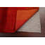 Tapis rouge noué à la main de conception unique 4 pi x 5 pi 11 po New Age