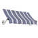 Awntech Charleston Acrylic Fabric Awning with Iron Scroll Arms