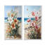 Fleurs saisonnières sur la plage - ensemble de 2 reproductions d'art sur toile-1808613436-1808613438