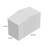 Woodbridge 10.5 ft. W x 5 ft. D Vinyl Storage Shed with Foundation