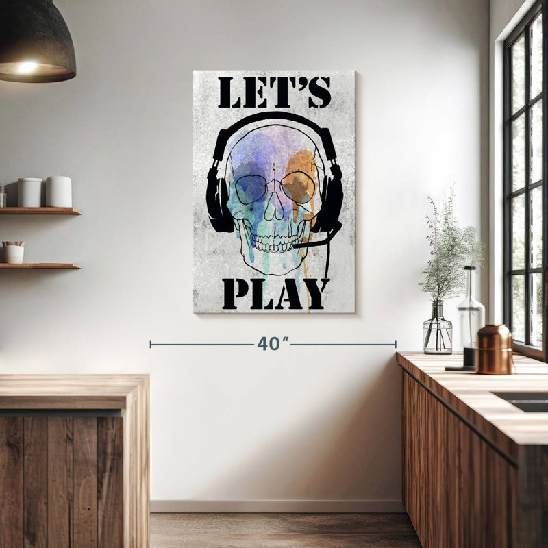Senne Skull Games I, H 39 po x l 26 po