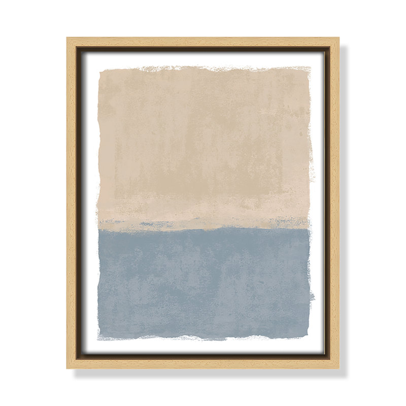 «Beach Dreams II» par Natalie Carpentieri, 9.5' W x 11.5' H, Flotteur naturel