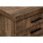 Brown Laminate Office File Cabinet, Rolling, With User- Storage Modern Rolling Shelf Brown, For Purposes