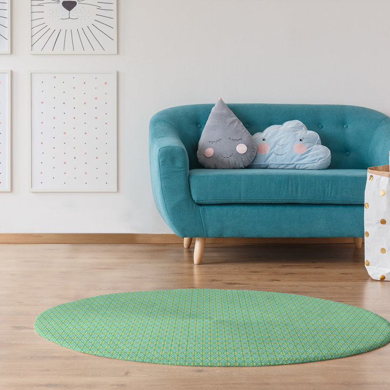 Chenille Geometric Indoor Rug, Rectangle 2' x 3'