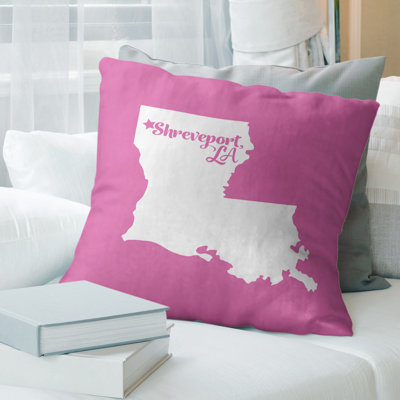 Shreveport Throw Pillow