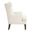 Fauteuil de 8,5 po de hauteur beige avec coussin de dossier attaché-1870906574