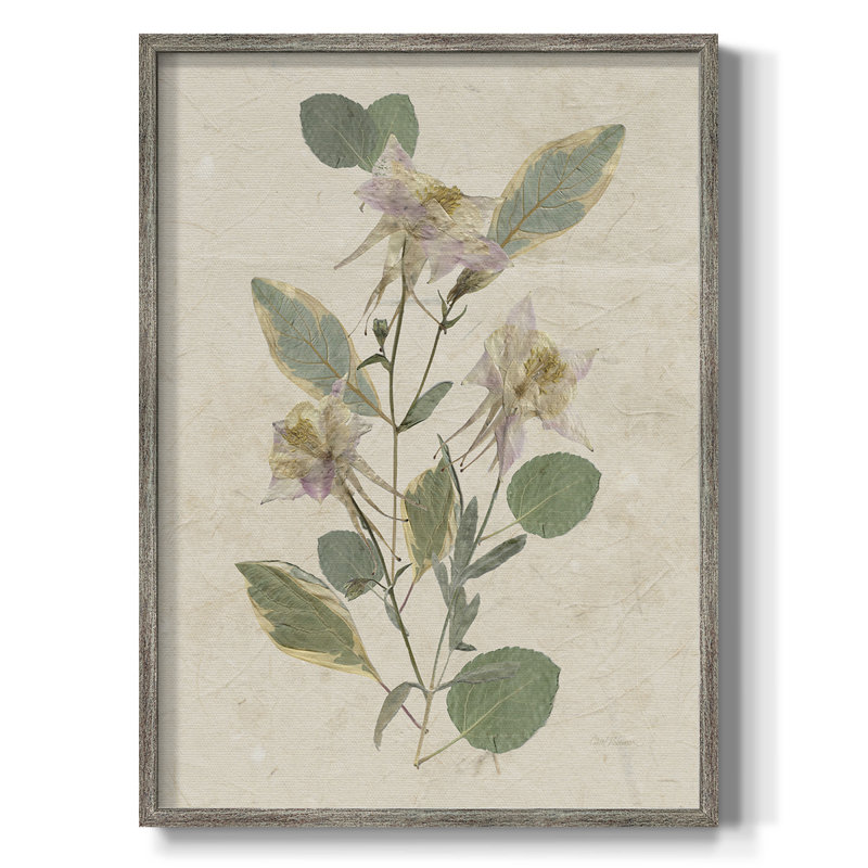 Pressed Arrangement III, reproduction encadrée - bois massif 49774, H 30 po x l 24 po