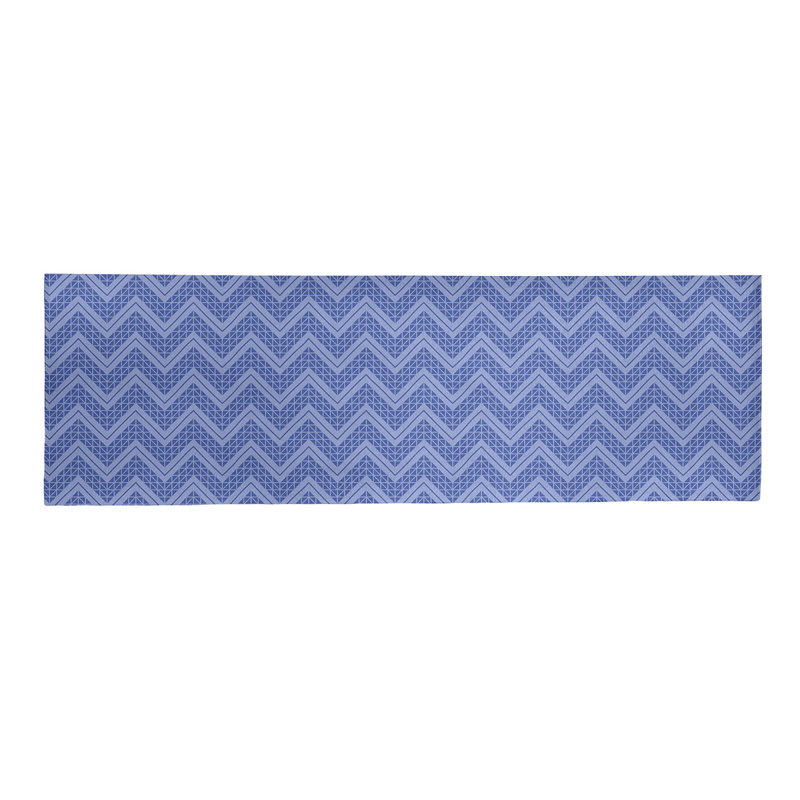 Chenille Chevron Indoor Rug, Runner 2'5" x 8'