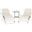 Ensemble de chaises longues avec coussins et table Alois-1829859714-1829859715