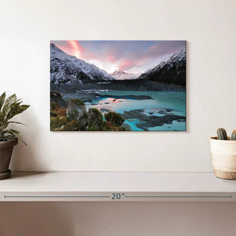 Marchelle, cuisinier, lac Aoraki, H 8 po x l 12 po