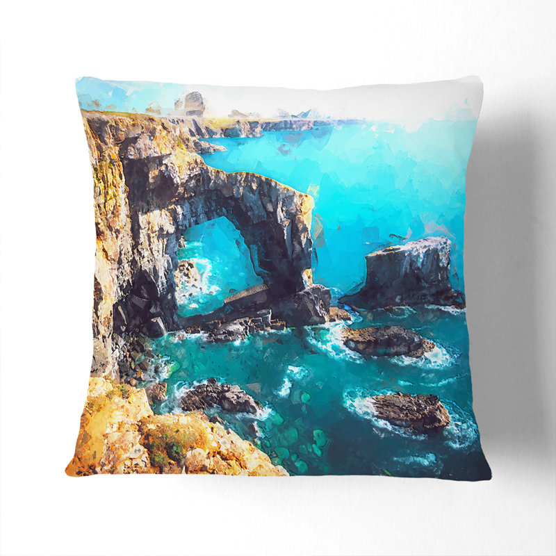 Square Cushion, 40cm H x 40cm W x 15cm D